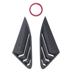 Car Side Louvers for Kia K5 (2021-2025) Window Quarter Black