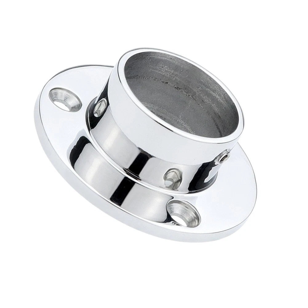 Boat Deck Handrail Mounting Fitting 316 Stainless Steel 38mm 90 Degree