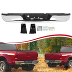 Chrome Rear Step Bumper for Dodge Ram 1500/2500/3500 (2002–2008)