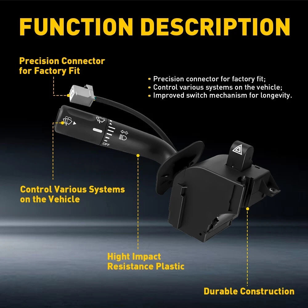 Turn Signal Switch for Toyota Camry (1997â2001) & 4Runner (1996â1999)