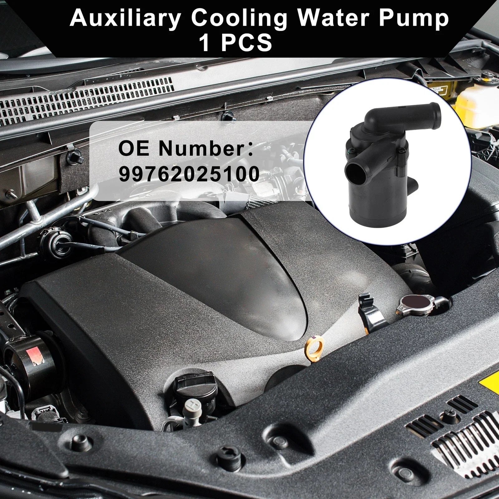 Auxiliary Cooling Water Pump for Porsche 911 997 (2010-2012) 1 x Pc