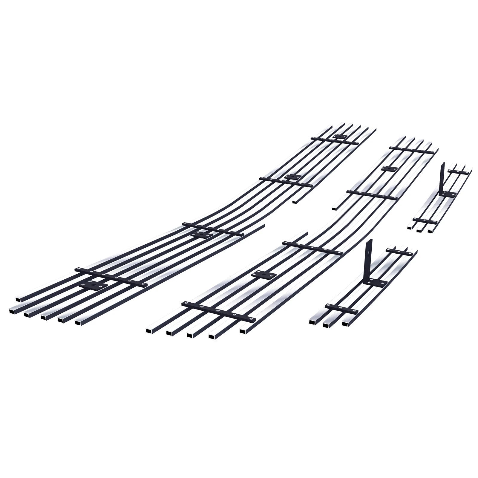 Chrome Billet Grille Combo for Chevy Silverado 1500 (2003-2005)