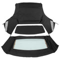 Soft Top for Ford Mustang Convertible (1994–2004) w/Heated Glass Window Black