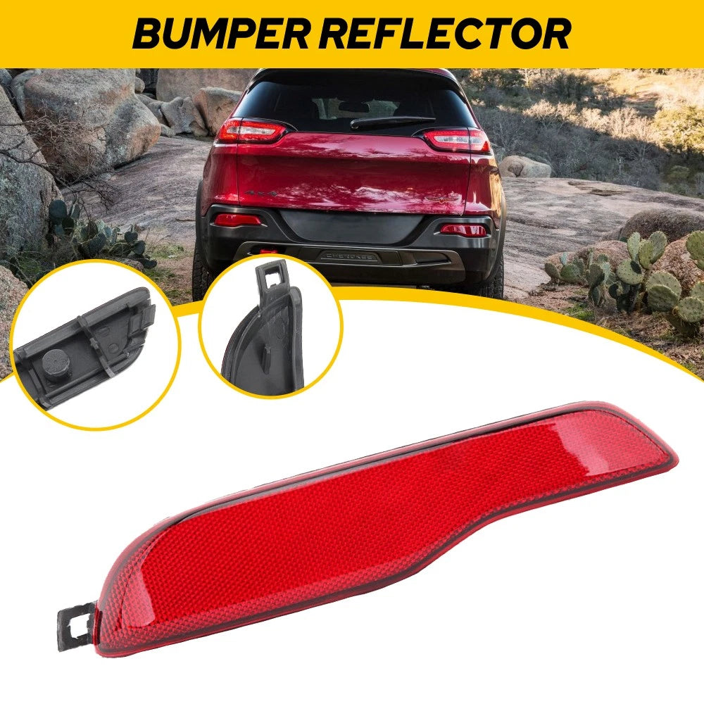 Bumper Reflector for Jeep Cherokee (2014–2018) Rear Driver Side