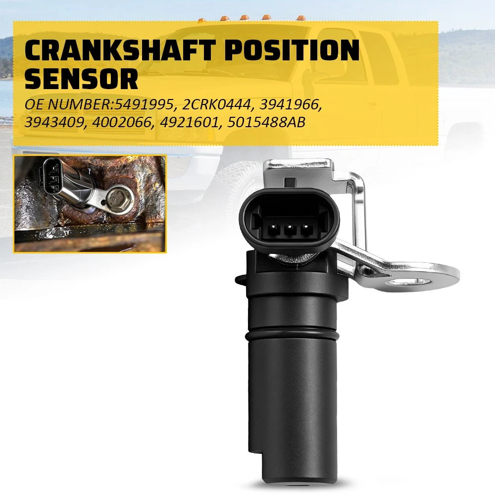 Crankshaft Position Sensor 3943409 for Dodge Ram 2500 3500 (1998–2002)