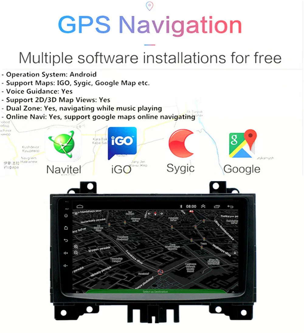 9'' Car Stereo Radio Navigation for Mercedes-Benz Sprinter (2006-2017)