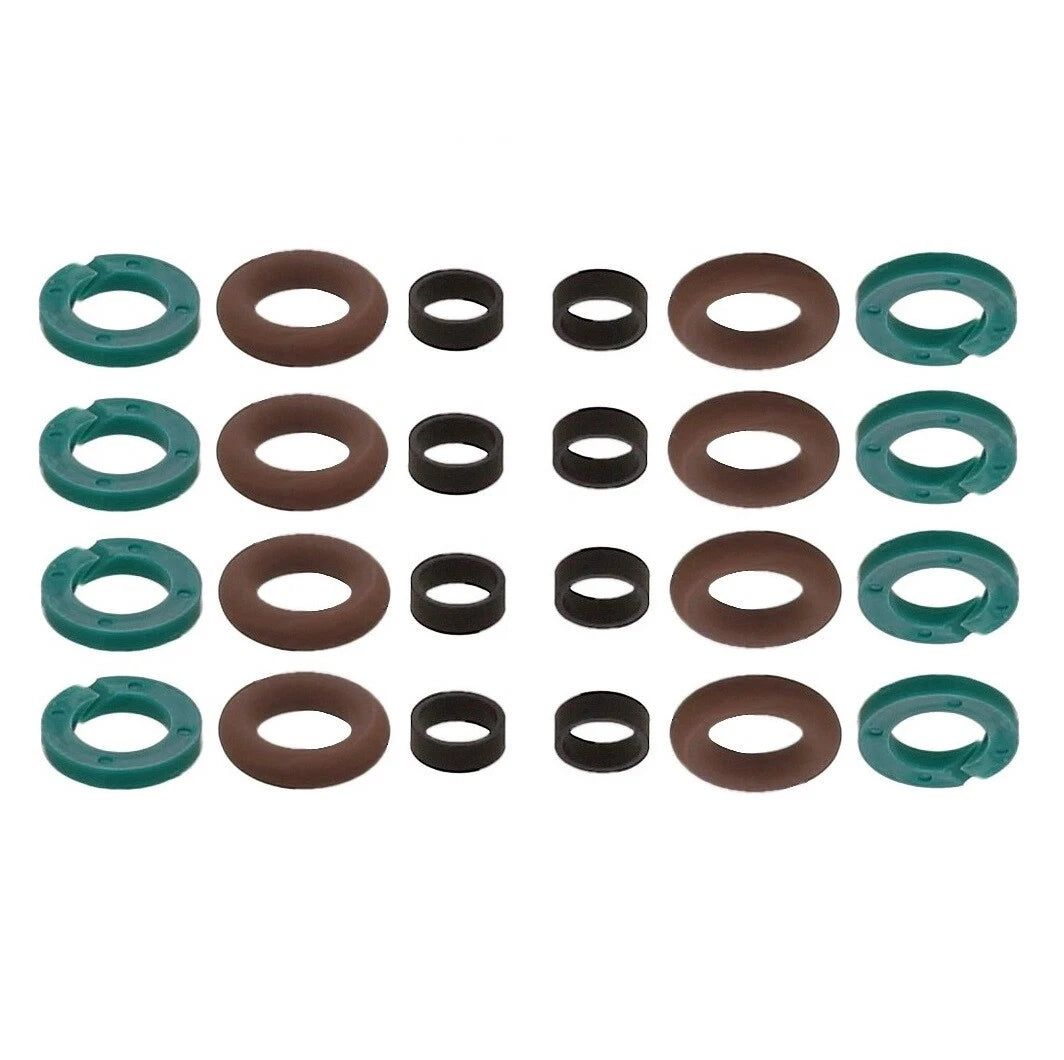Set of 8 Fuel Injector Seal Kit for Audi S7 VW Touareg (2013–2018)