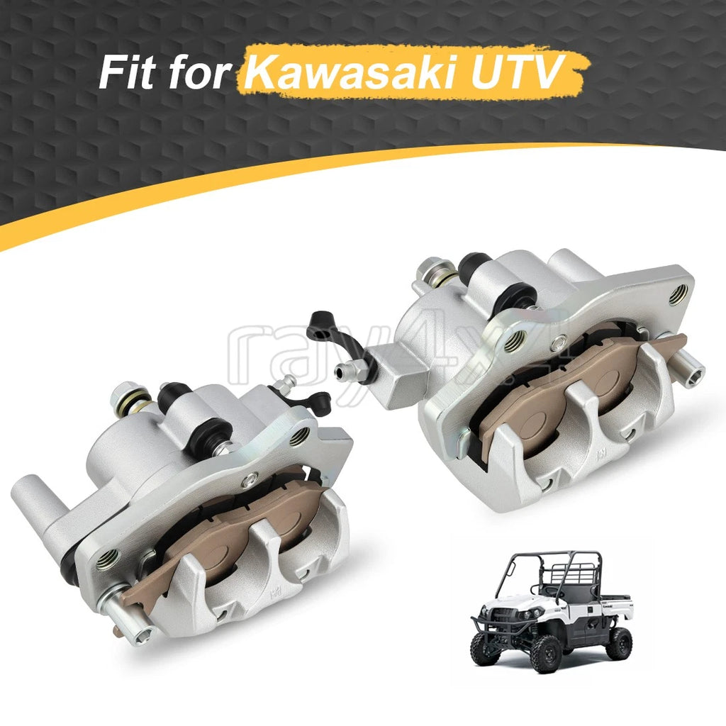 2 Front Brake Calipers for Kawasaki Mule PROMX KAF700 (2019–2024) 43041-Y012-934