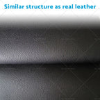 Set of 4 Black Leather Door Armrest Panel Covers for VW Jetta Golf MK5 (2005–2010)