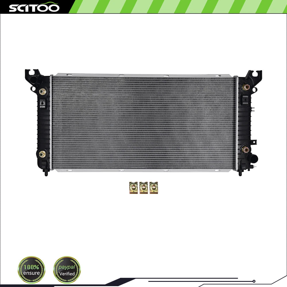 Aluminum Radiator for Chevrolet Silverado 1500 GMC Sierra (2014–2016) 13397
