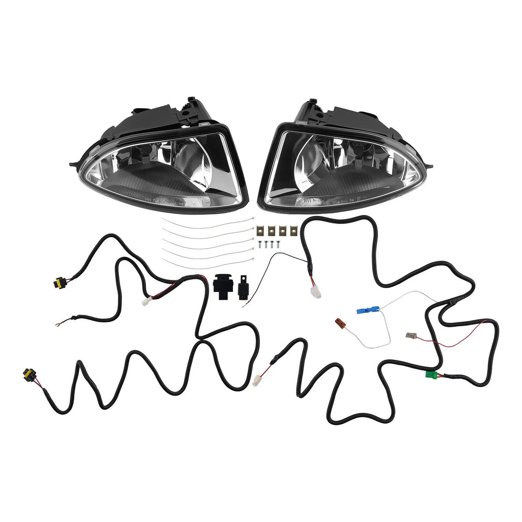 Fog Lamp for Honda Civic (2004–2005) 08V31-S5D-102A Front Halogen w/ Bulbs