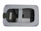 Leather Console Lid Pull Over Cover for Hyundai Elantra (2007–2010) Gray