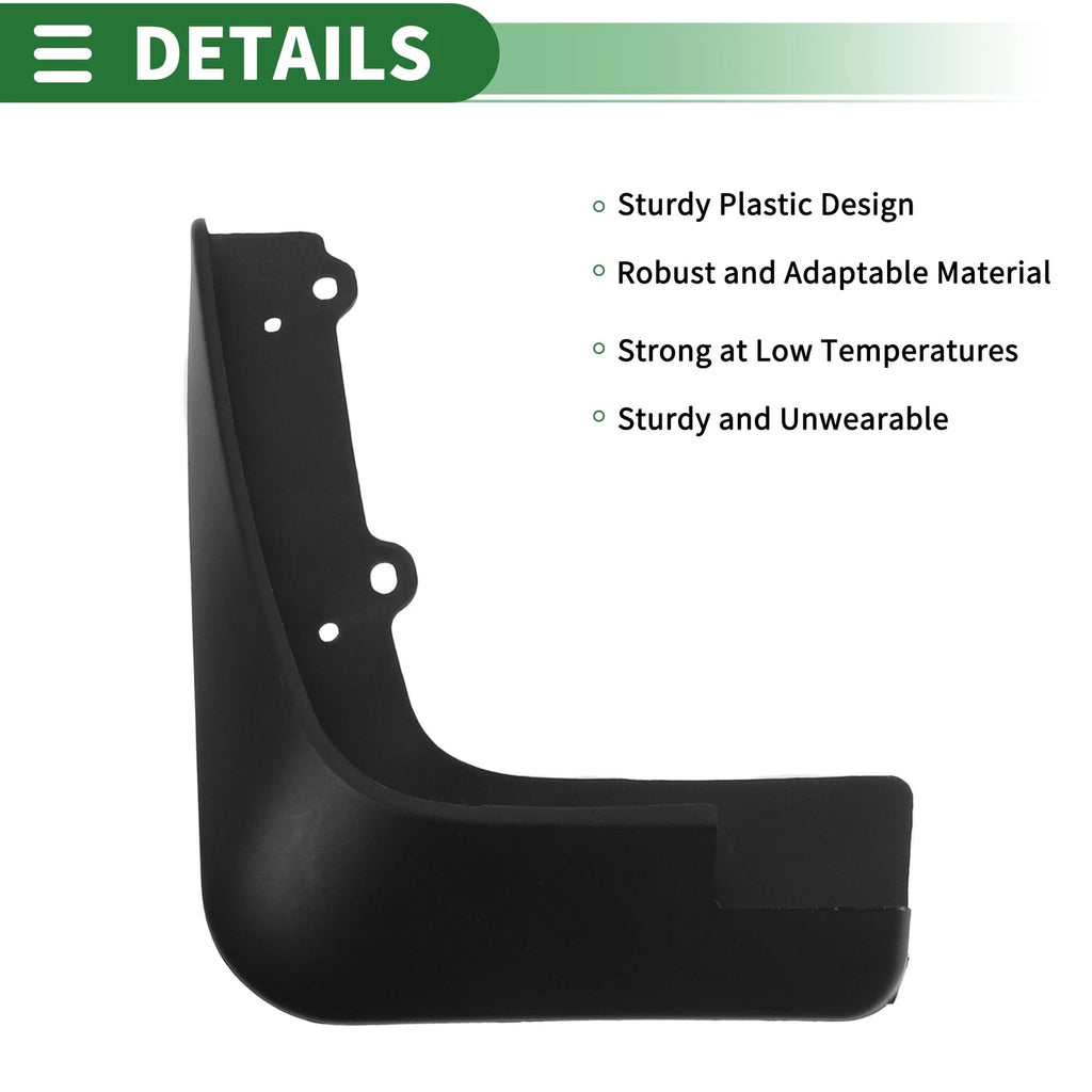 Mud Flaps Splash Guards for Kia Pegas (2017–2024) W/ Mount Accessories