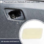 Bumper Headlight Washer Nozzle Cover Cap for BMW X3 (Unpainted)