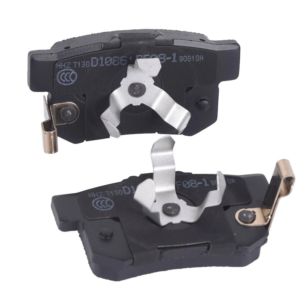 Set of 8 Ceramic Disc Brake Pads for Honda CR-V Acura RDX (2007–2016)
