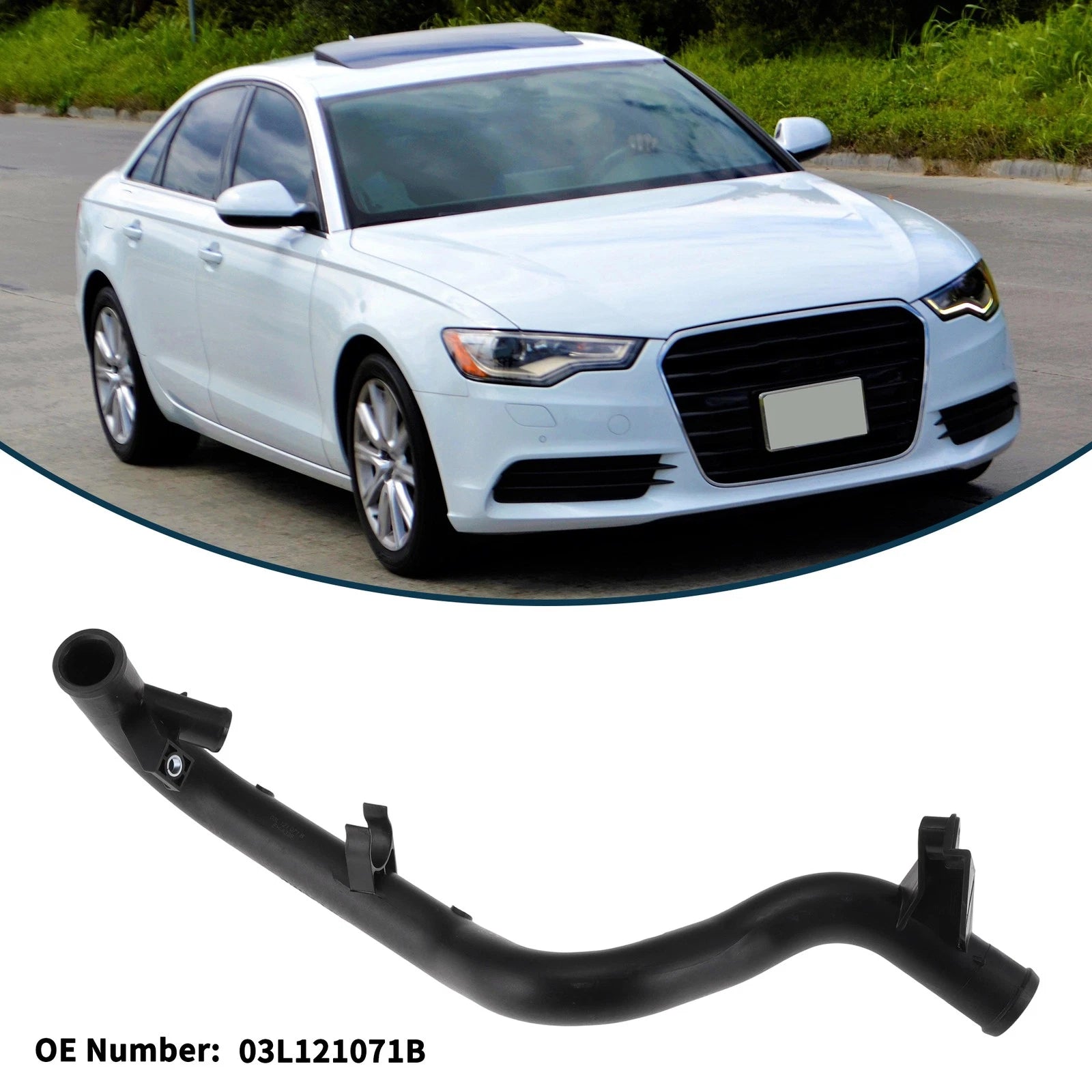 Car Radiator Hose for Audi A4 B8 (2008–2015) No. 03L121071B