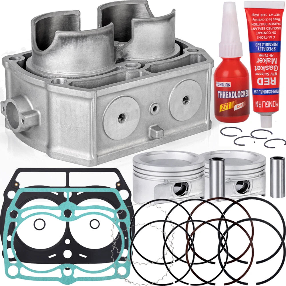 Top End Rebuild Kit for Polaris RZR 800 LE EF (2009–2014) - Cylinder, Piston, Gaskets