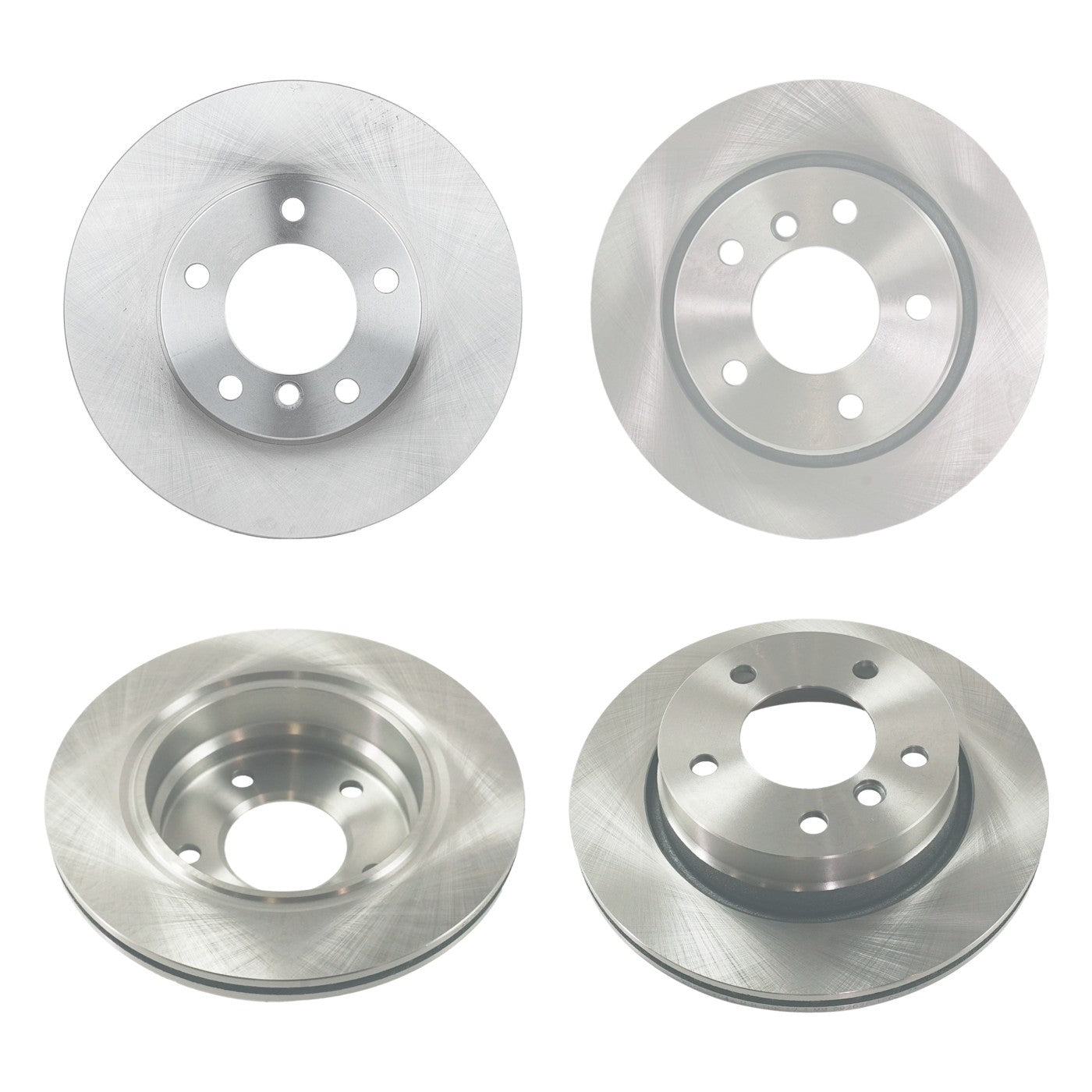 Front and Rear Disc Brake Rotors for BMW 323i Sedan (1998–2000)