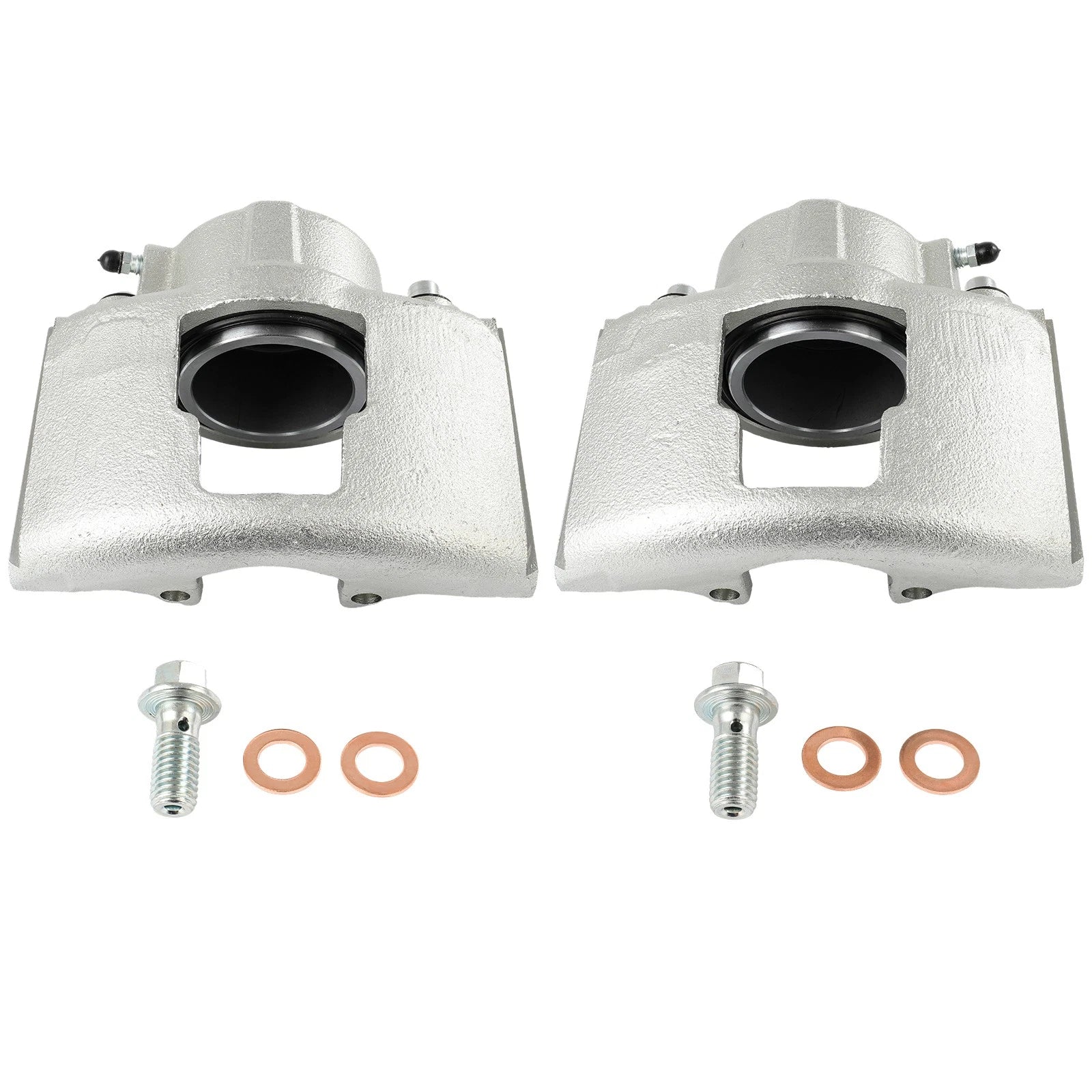 Front Brake Calipers for Chevrolet C3500 (1990–2000) - Set of 2