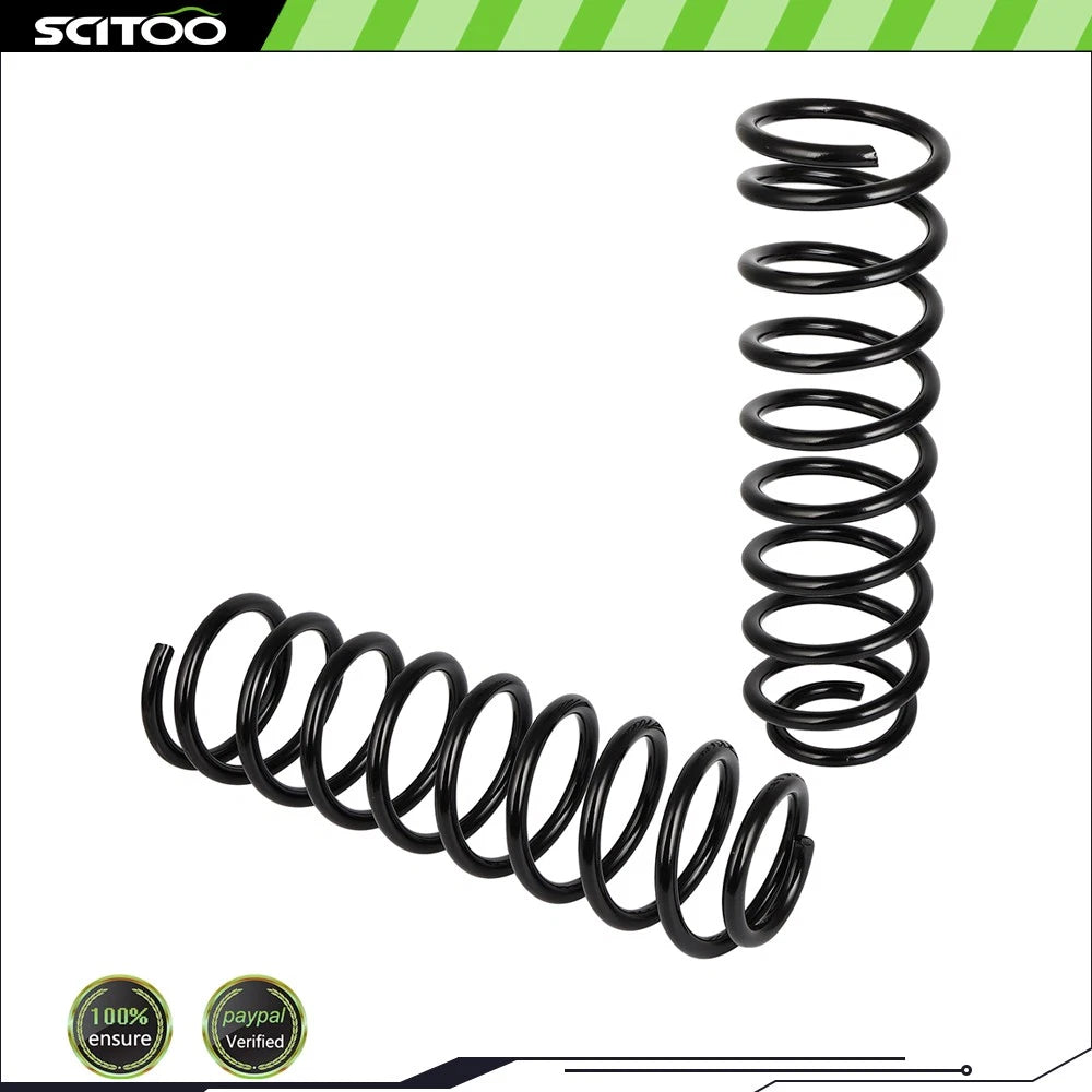 Set of 2 Front Left Right Coil Springs for Jeep Wrangler (2007–2017)
