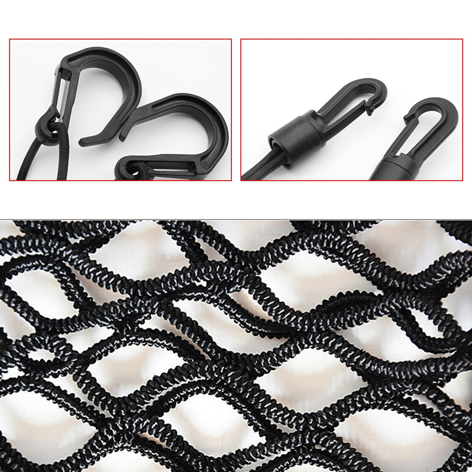 Elastic Mesh Car Seat Storage Net Bag Holder for Audi (A3-A6, 2010-2016)