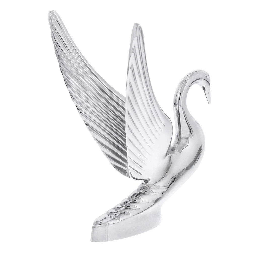 Chrome Swan Hood Ornament Replacement for Peterbilt Kenworth Freightliner (—)