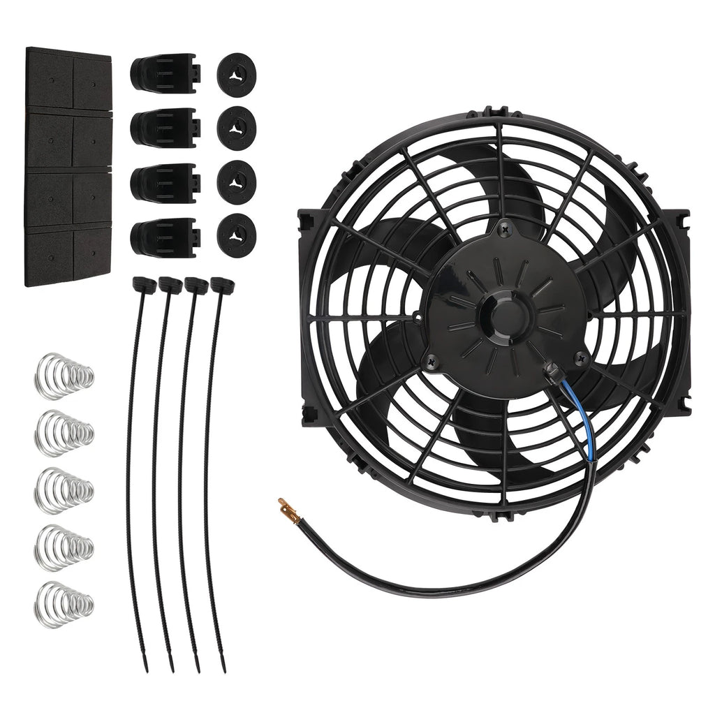 10 Inch Electric Radiator Fan for Oil Cooler and Transmission (12V)