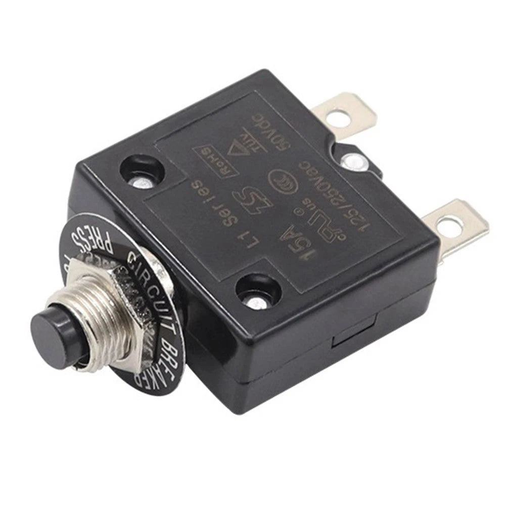 15A Push Button Thermal Circuit Breaker for Household Use (Commercial)