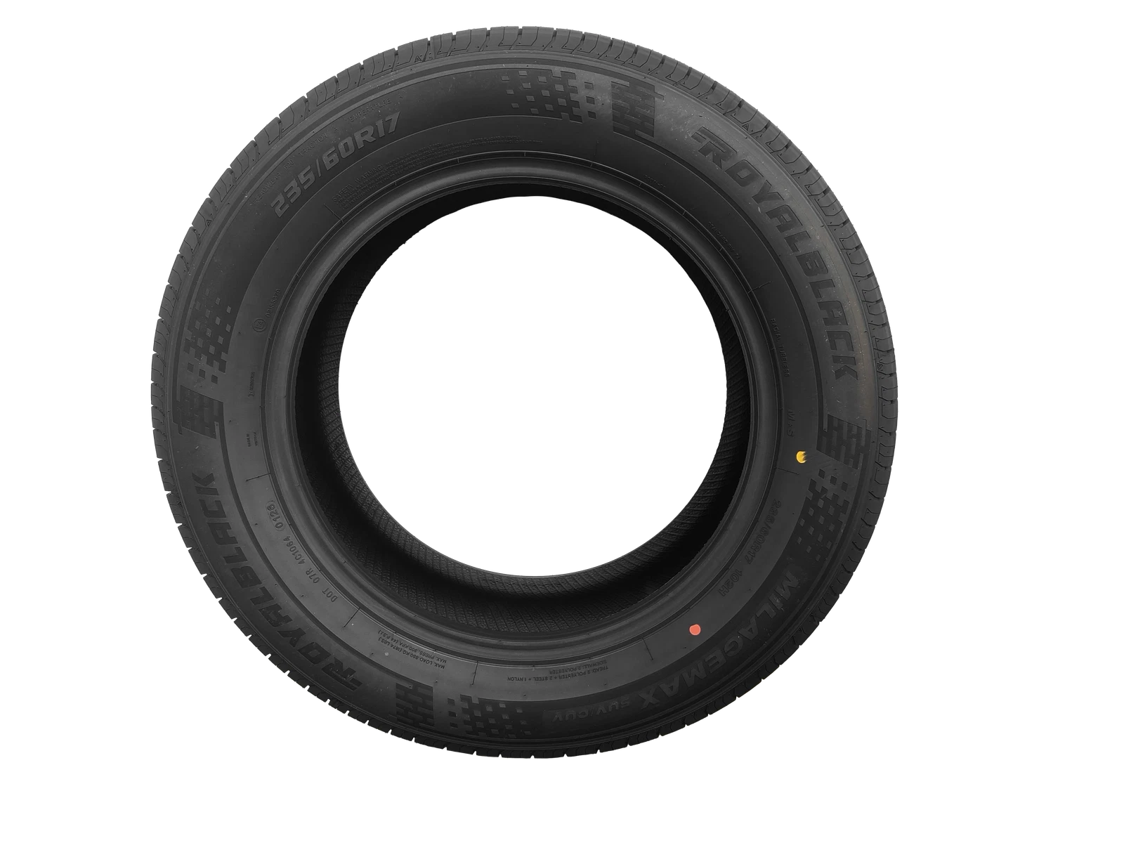 Set of 4 MILEAGEMAX All Season Tires 235/60 R17 102H for SUV/CUV