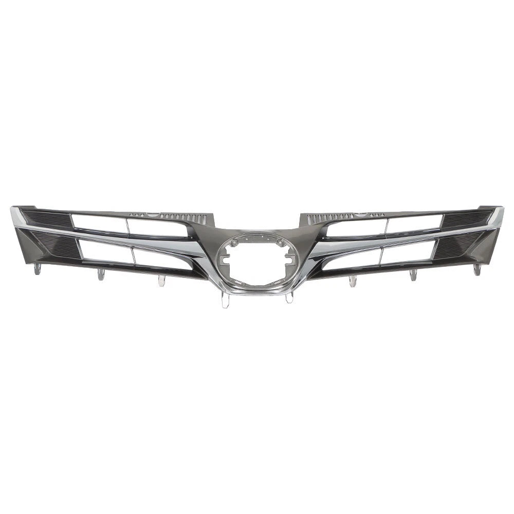 Front Grille Bumper Upper for Toyota Sienna (2018–2019) Chrome Mesh