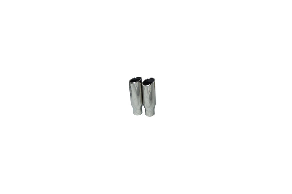 2.5" Dual Exhaust Kit for Ford F-150 (1987-1997) - Side Exit, Clamp on Tips