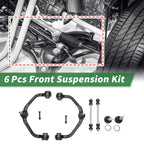 6 Pcs Front Upper Control Arms for Ford Ranger (1998–2011) No.K80052/K80054