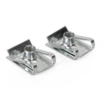 Set of 10 M6 Zinc Plated Spring Spire C Clips U Nuts Speedclips