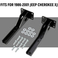 Set of 2 Rear Bumper Brackets for Jeep Cherokee XJ (1986–2001)