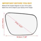 Right Side Mirror Glass with Plate 84730-78K00-000 for Suzuki 