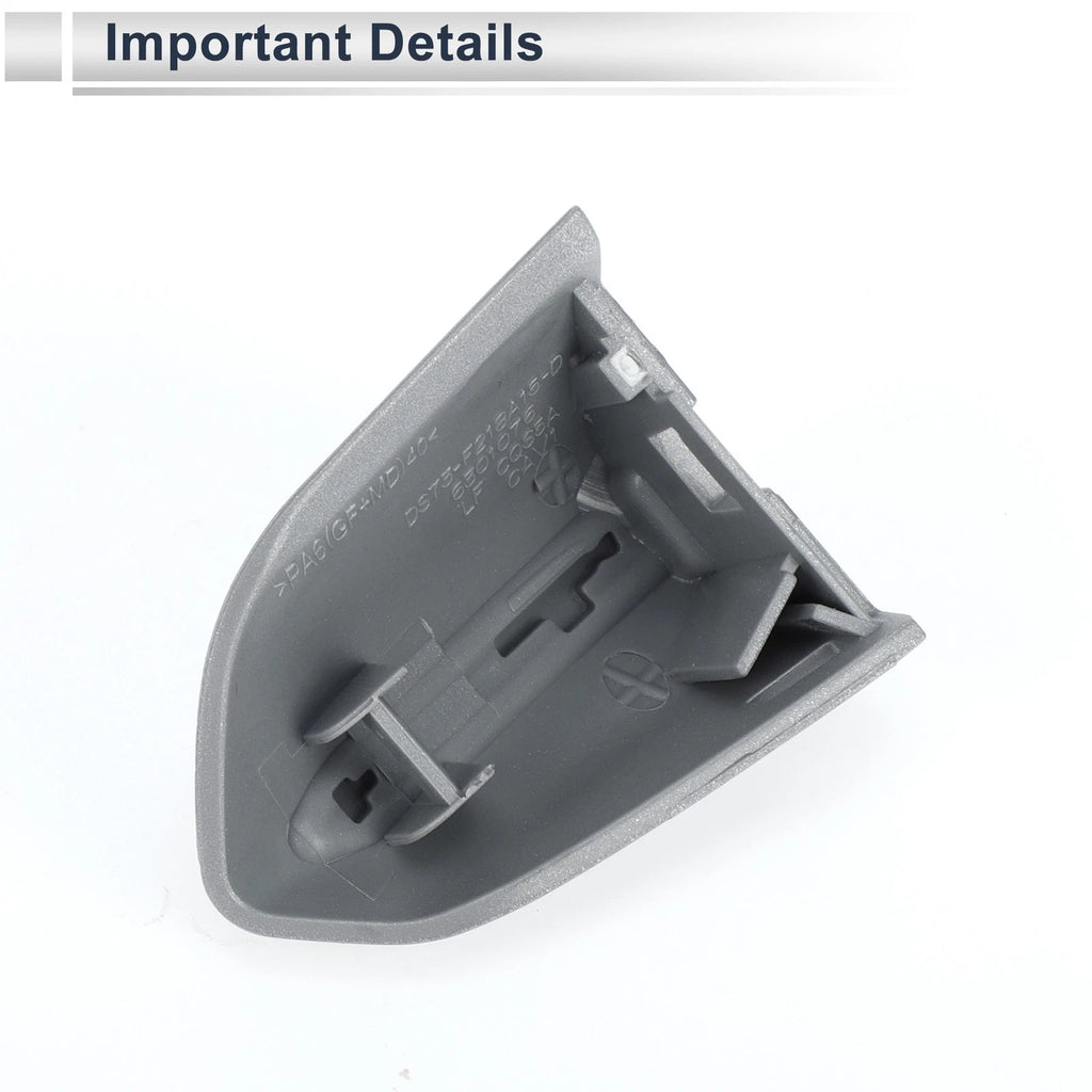 Front Left Door Handle Protector for Ford Mondeo Edge Taurus (2013–2020) Silver Tone