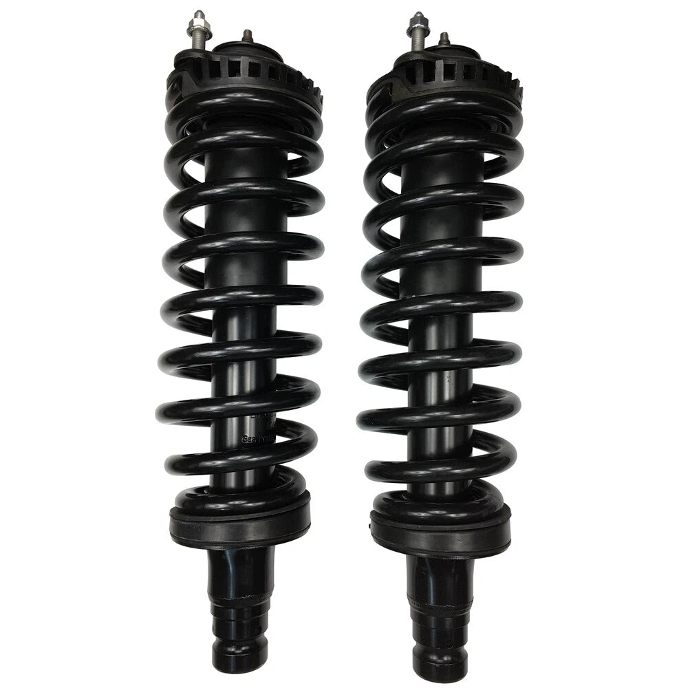 Set of 4 Complete Shock Strut Coil Springs for Chevy Trailblazer (2002-2009)