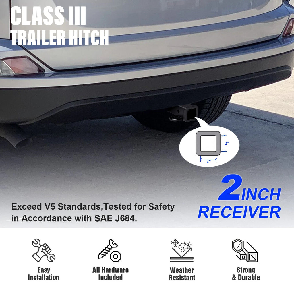 Towing Hitch Receiver Class 3 for Toyota RAV4 (2006-2018)
