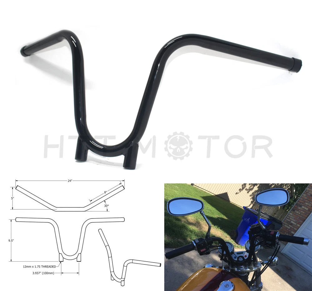 Bootlegger Handlebar for Yamaha TX650 (1970–1973)