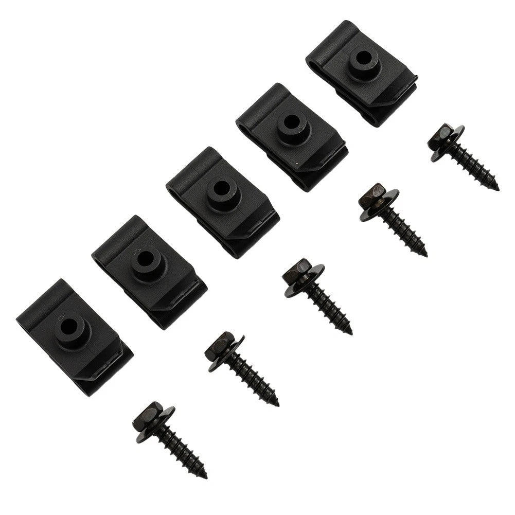 Set of 5 Fender Lining Wheel Arch Mudguard Trim Clips for