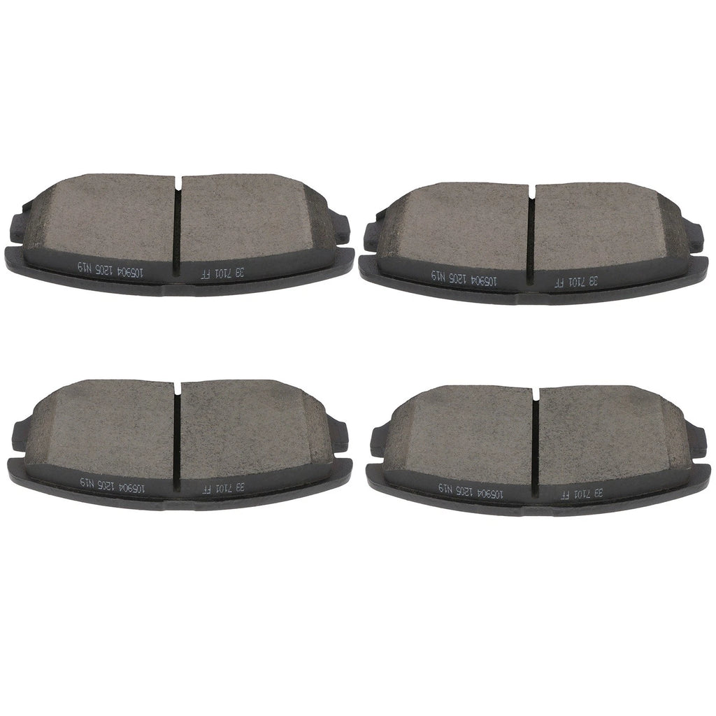 Drilled Rotors and Ceramic Brake Pads Kit for Hyundai Sonata (2005–2008)
