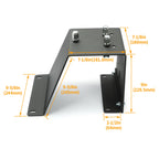 Spare Tire Carrier Mount Holder for Jeep Wrangler YJ TJ LJ (1987–2006)