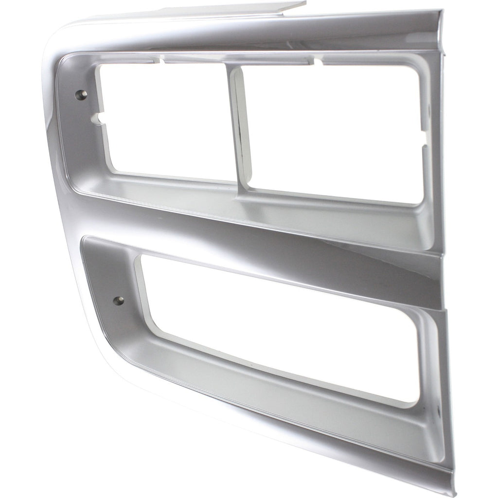 Headlight Door for Chevrolet G30, G20, G10, P30 (1992–1996) RH Chrome