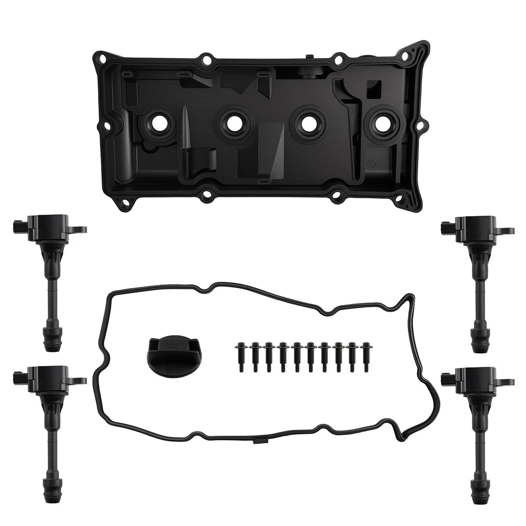 Valve Cover w/Gasket + Bolts for Nissan Sentra SE-R Altima 2.5L QR25DE (2002–2006)