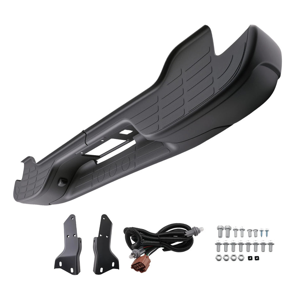 Black Rear Bumper for GMC Yukon XL 1500/2500 (2000–2006) GM1101115 Steel