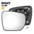 Right Side Heated White Mirror Glass for Hyundai IX35 (2010–2018)