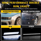 Front LED Side Marker Lights for Chevrolet Camaro (2010–2015) Smoked White
