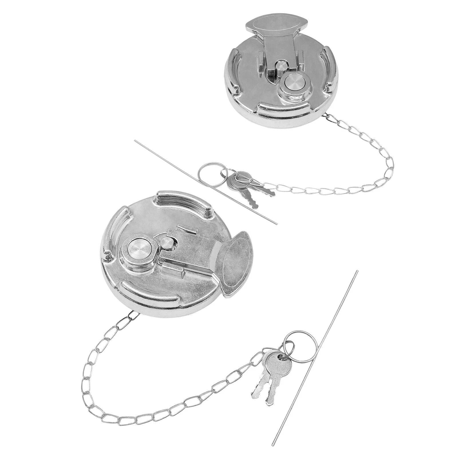 2X 4" Locking Diesel Fuel Cap for Peterbilt 330-587 (1972–2017) 11-04859-200