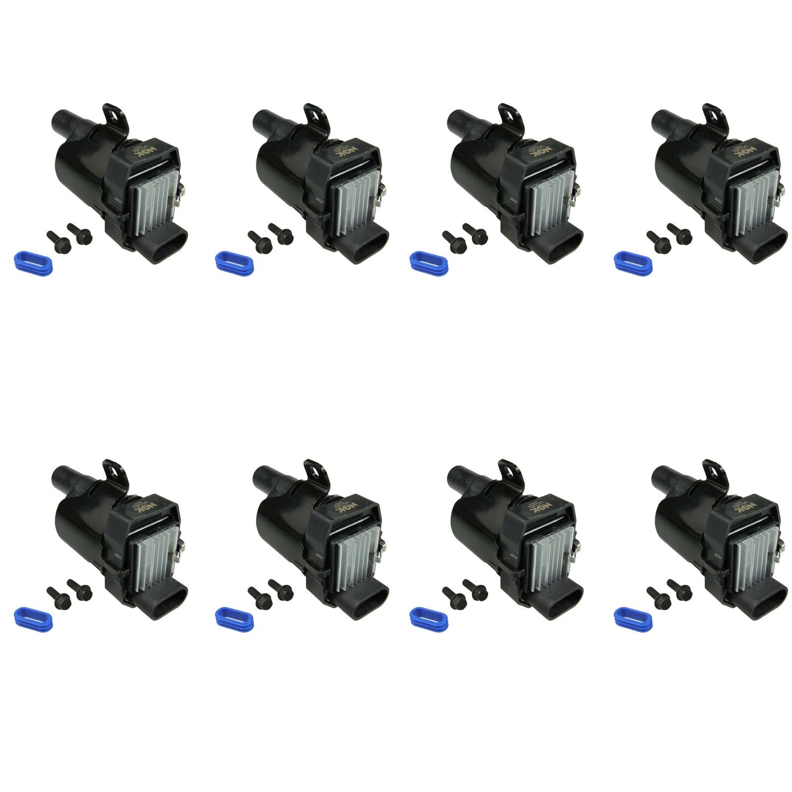 Set of 8 NGK Ignition Coils COP for Cadillac Chevy GMC Hummer