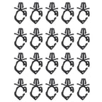 0.43 Inch Car Harness Automatic Route Clamp for